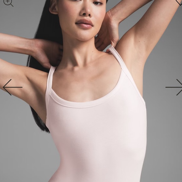 Set of 3- NWT- Skims Cotton Jersey Scoop Neck Bodysuit- Size Medium - Picture 8 of 10